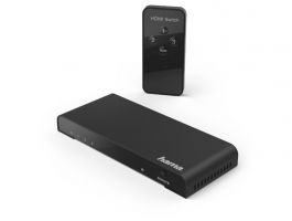 Hama HDMI Switch, távirányítóval, fekete (121770)